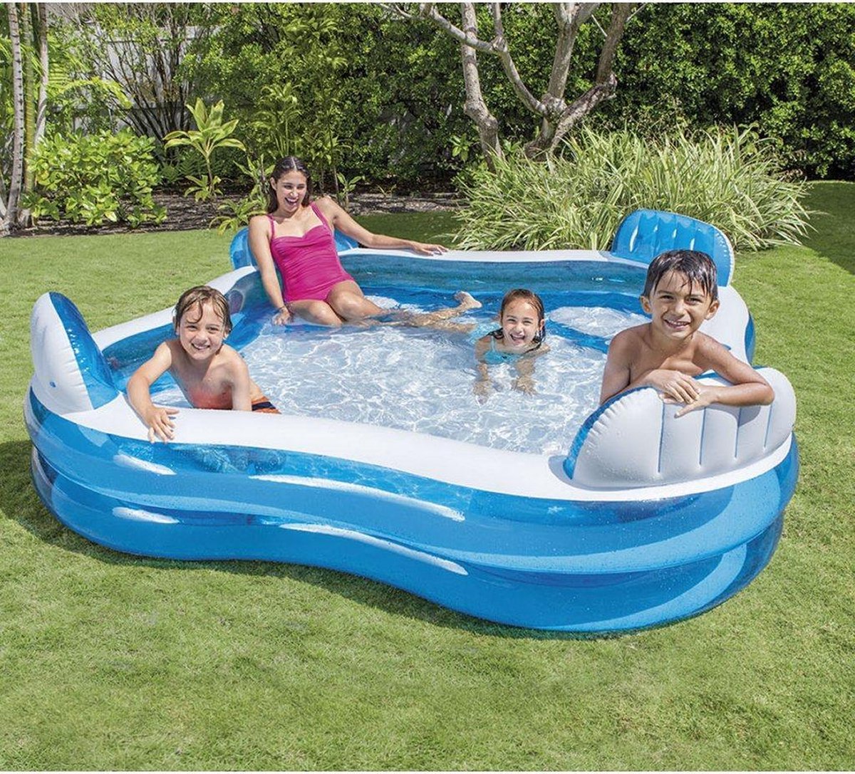 Intex 56475NP Family Lounge Pool 229x229cm