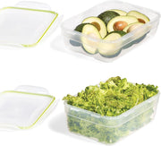 Lock&Lock Vershoudbakjes | Bewaardozen voedsel - Set van 2 stuks - Stapelbaar - Easy Match