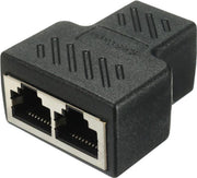 RJ45 Splitter 1 naar 2 Netwerk Adapter -  Connector - LAN