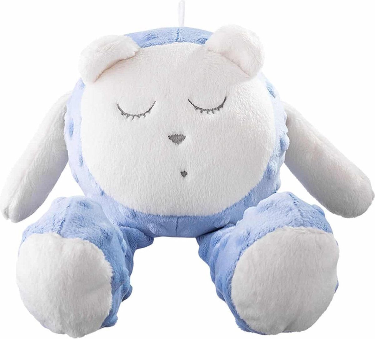 Myhummy Slaapsensor Snoozy Junior 23 Cm Blauw/wit 4-delig