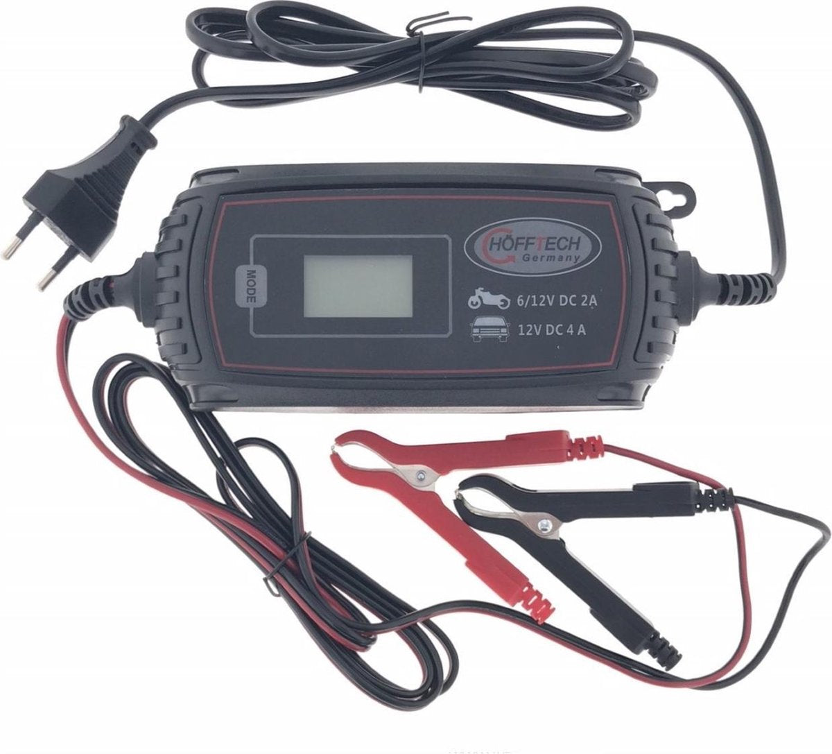 Hofftech Acculader/ Druppellader 6V/ 12V 2.0A/ 4.0A