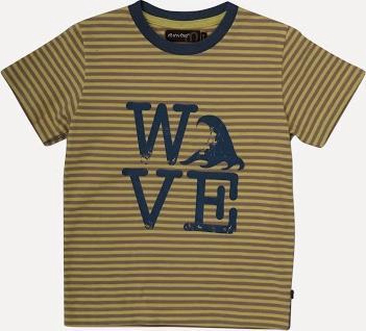 Minymo -  jongens T-shirt - geel - Maat 110