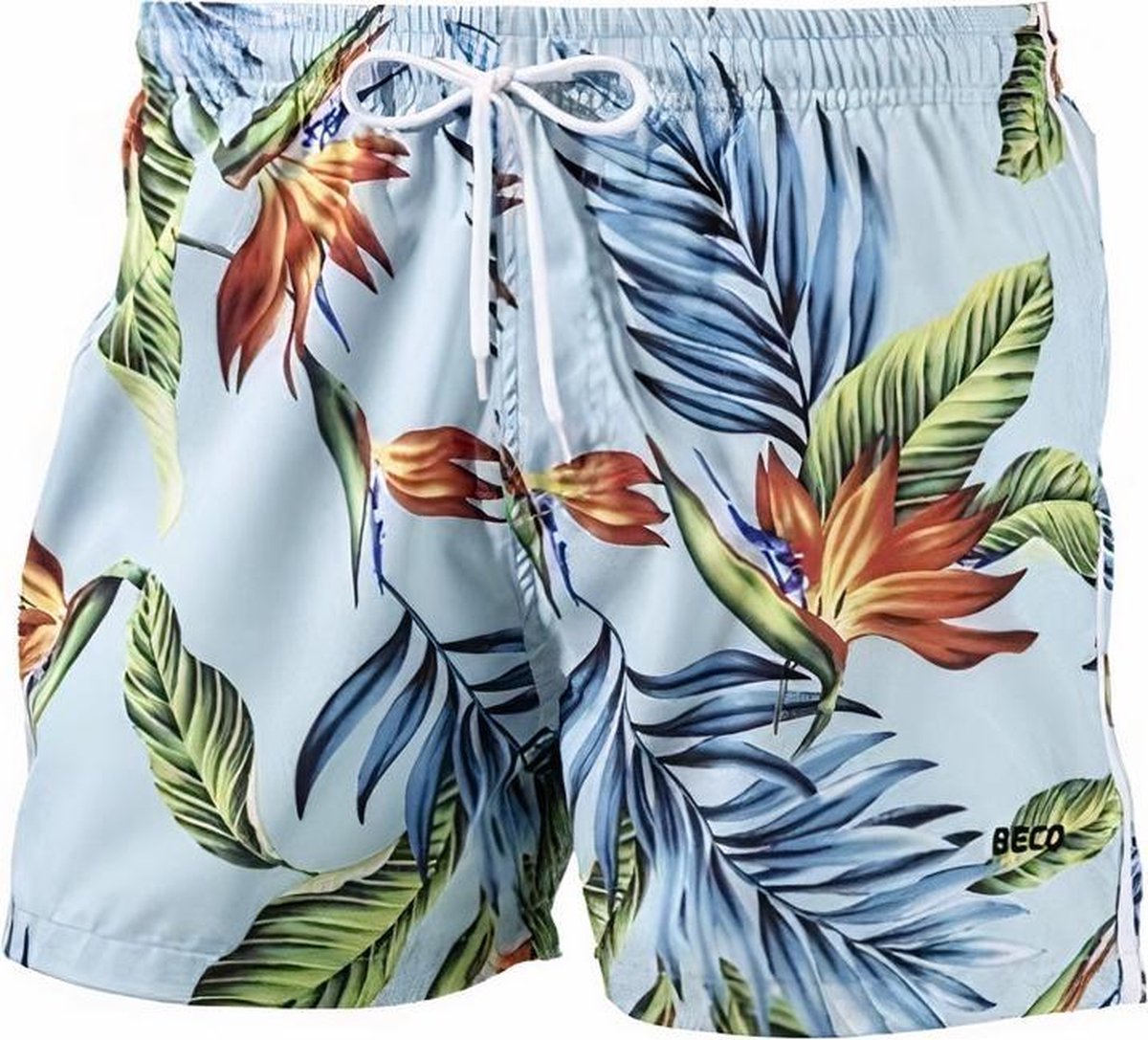 Beco Zwemshort Heren Polyester/elastaan Lichtblauw Maat Xl