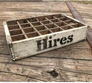 Originele Vintage Houten Hires Flessenkrat