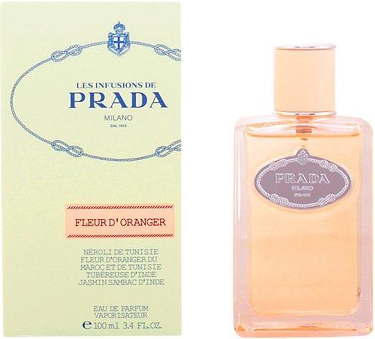 MULTI BUNDEL 2 stuks INFUSION DE FLEUR D'ORANGER eau de parfum spray 100 ml