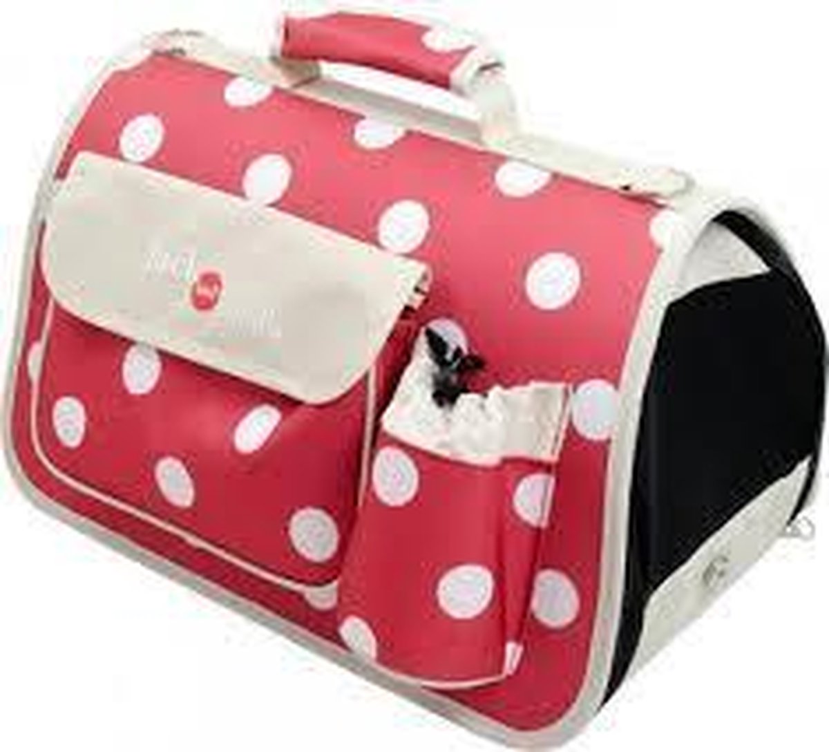 Jack and Vanilla Pet Carrier Rood (honden draagtas)