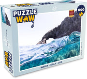 Puzzel - Puzzel 1000 stukjes volwassenen - Water - Golf - Zee - Legpuzzel