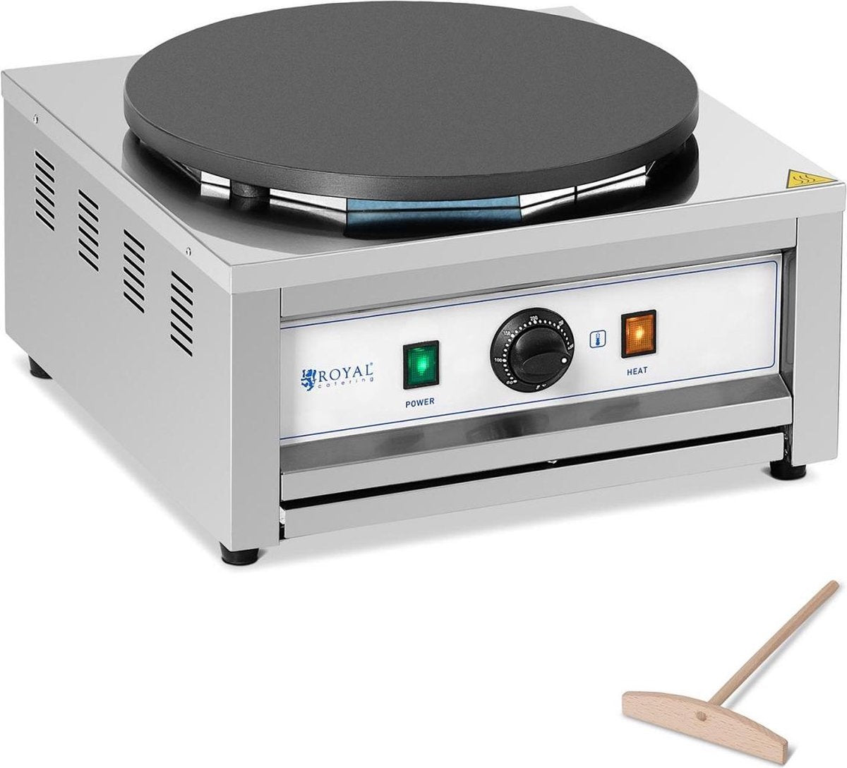 Royal Catering Pannenkoekenmaker - 400 mm - 3.000 W
