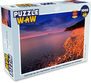 Puzzel Nationaal park Bruce Peninsula 1000 stukjes - Kustlijn bij het Nationaal park Bruce Peninsula in Ontario
