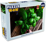 Puzzel - Puzzel 1000 stukjes volwassenen - Basilicum planten - Legpuzzel