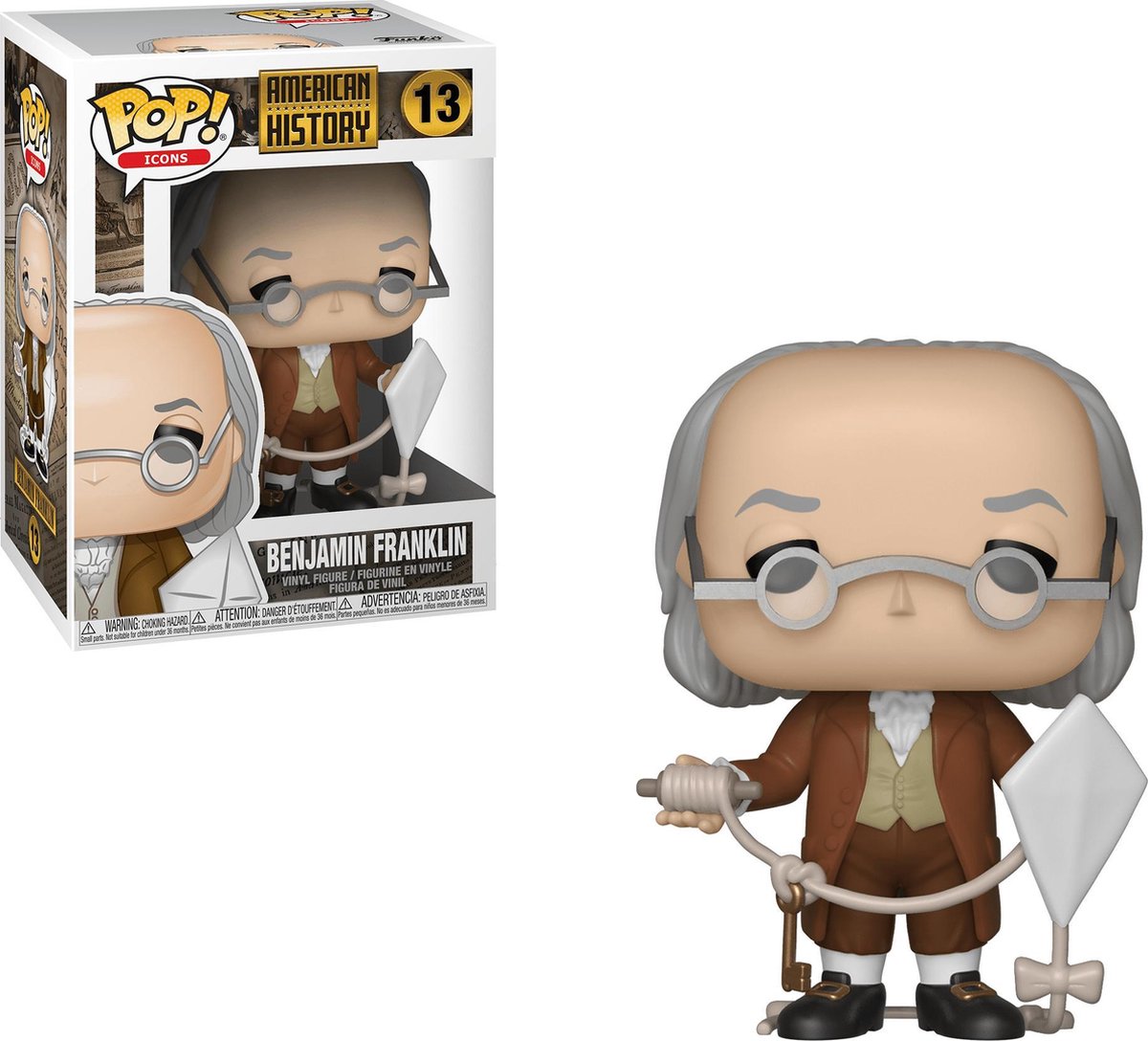 Benjamin Franklin - American History - Funko Pop Icons