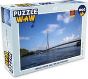 Puzzel 1000 stukjes volwassenen Brunei 1000 stukjes - Brug over water in Brunei  - PuzzleWow heeft +100000 puzzels