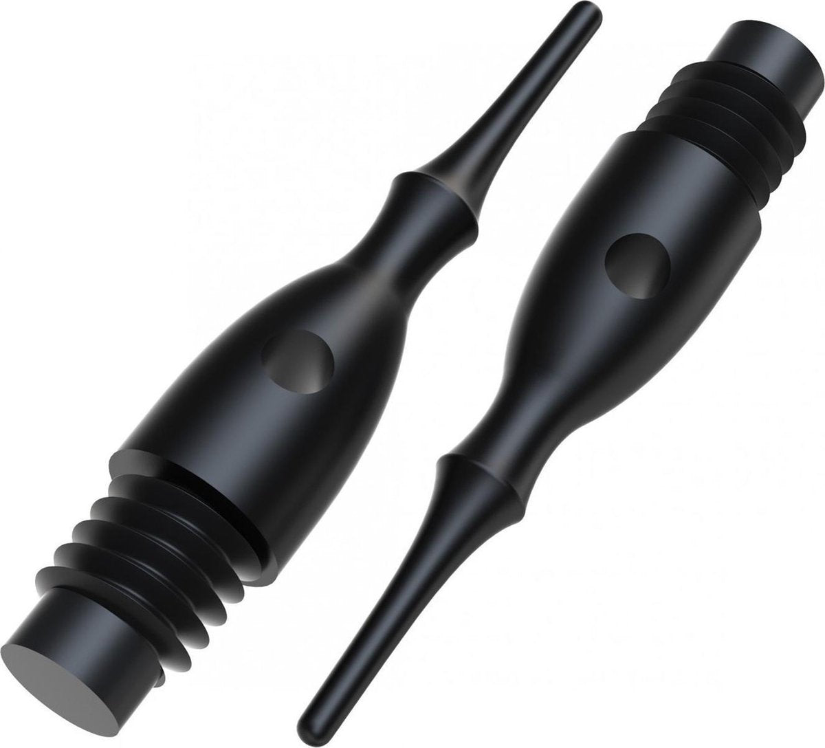 BULL'S Mega Point Soft Tips Short 1000 Stuks - Zwart