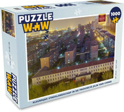 Puzzel 1000 stukjes volwassenen Jilin 1000 stukjes - Kleurrijke stadslandschap in de provincie Jilin van China  - PuzzleWow heeft +100000 puzzels