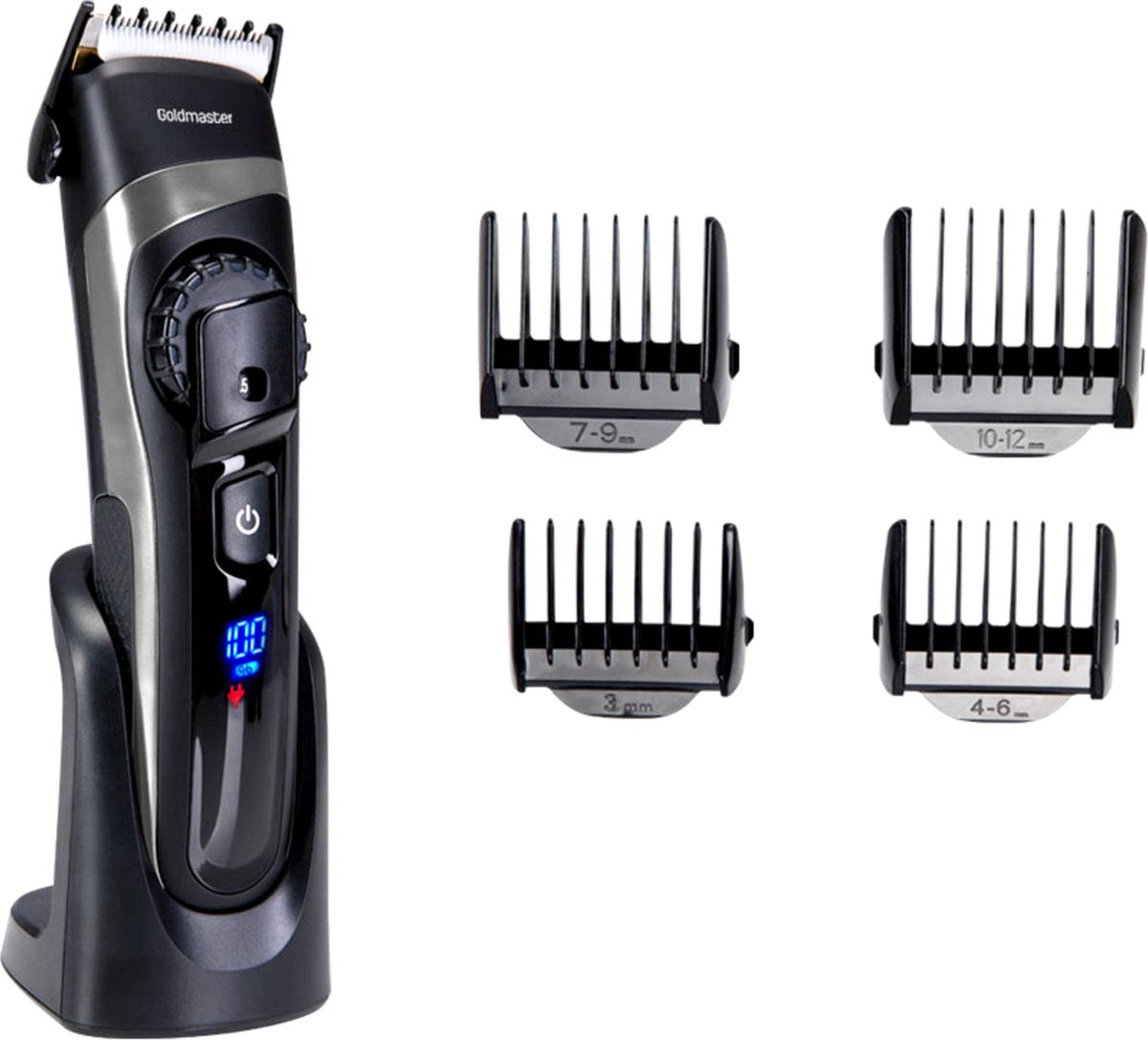 Goldmaster Roxy – Haar&Baard Trimmer-Tondeuse-Draadloos-Waterdichte-Fast charging -GM-8121