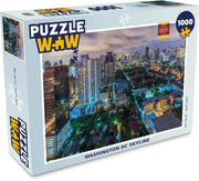 Puzzel Washington 1000 stukjes - Washington DC Skyline