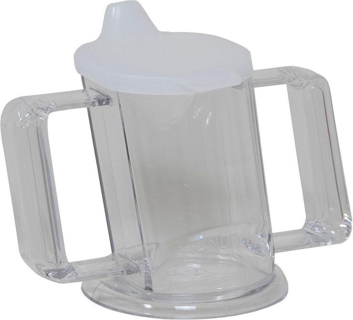 HandyCup Transparant met deksel