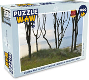 Puzzel Oostzee 1000 stukjes - Bomen aan de kust van de Oostzee in Duitsland