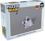 Puzzel 1000 stukjes volwassenen Hypnose 1000 stukjes - Prisma afbeelding met illusie  - PuzzleWow heeft +100000 puzzels