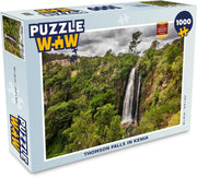 Puzzel 1000 stukjes volwassenen Kenia 1000 stukjes - Thomson Falls in Kenia  - PuzzleWow heeft +100000 puzzels