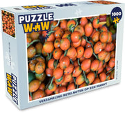 Puzzel 1000 stukjes volwassenen Betelnoot 1000 stukjes - Verzameling betelnoten op een markt  - PuzzleWow heeft +100000 puzzels