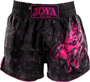 Joya Dragon Kickboks Broekje - Zwart - Roze - M