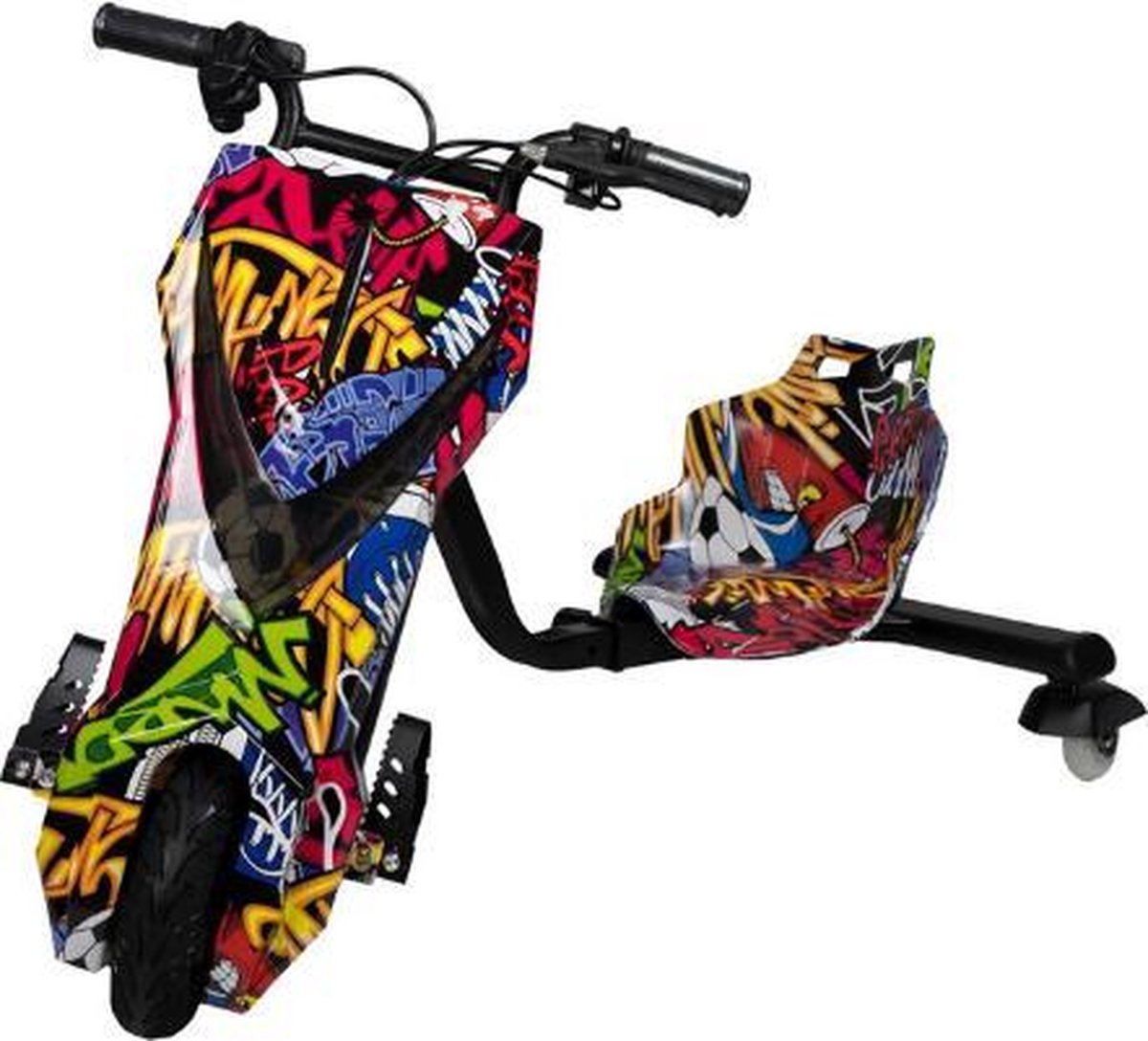 Elektrische Drift Trike | Ampes | 25 KM/H | Drift kart | Graffiti