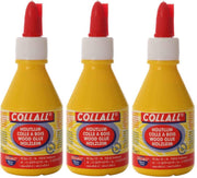 3x Houtlijm - Totaal 300ml - Met handige Spateldop