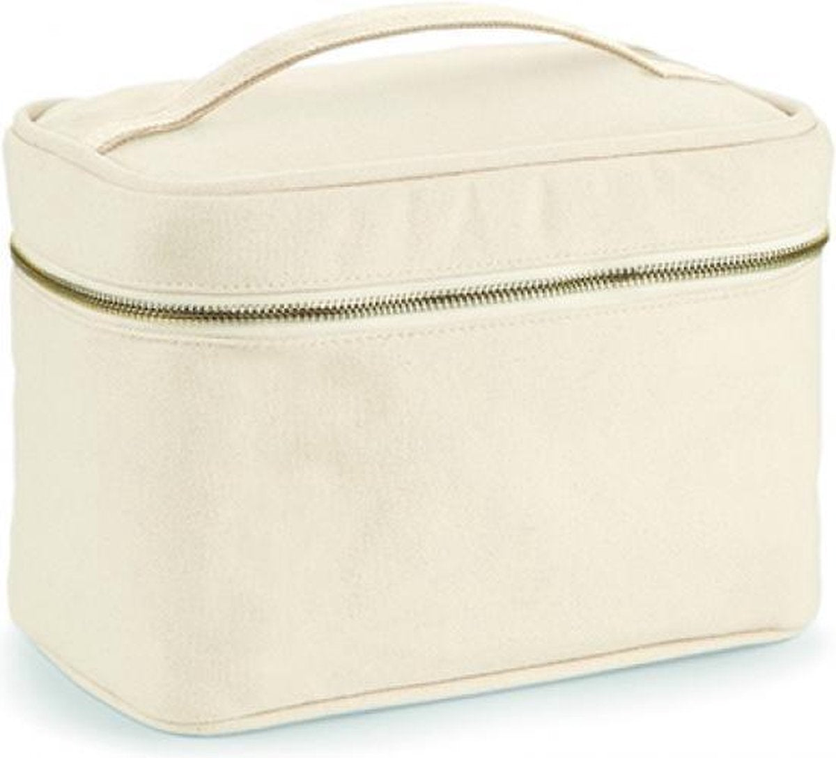 Canvas Vanity Case (Natuurlijk)