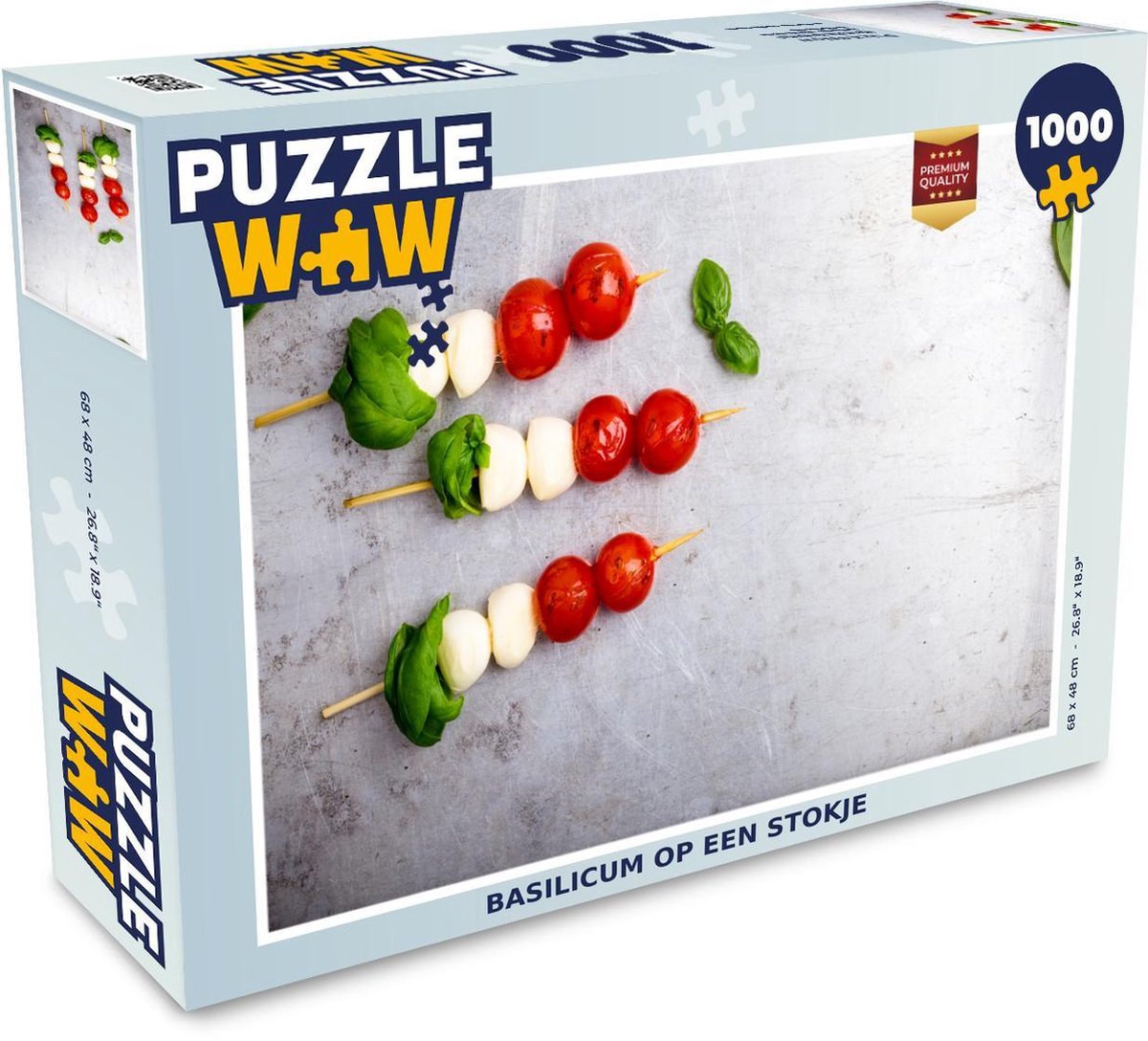 Puzzel - Puzzel 1000 stukjes volwassenen - Basilicum op een stokje - Legpuzzel