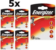 5 Stuks (5 Blister a 1st) Energizer CR1225 48mAh 3V batterij