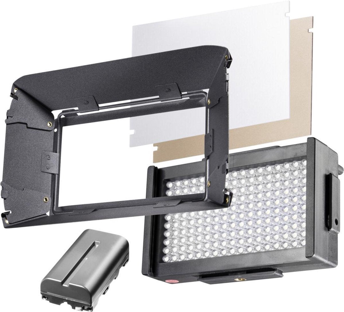 walimex pro LED Foto/Video Square 170 B