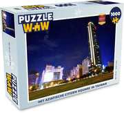 Puzzel Taichung 1000 stukjes - Het Aziatische Citizen Square in Taiwan