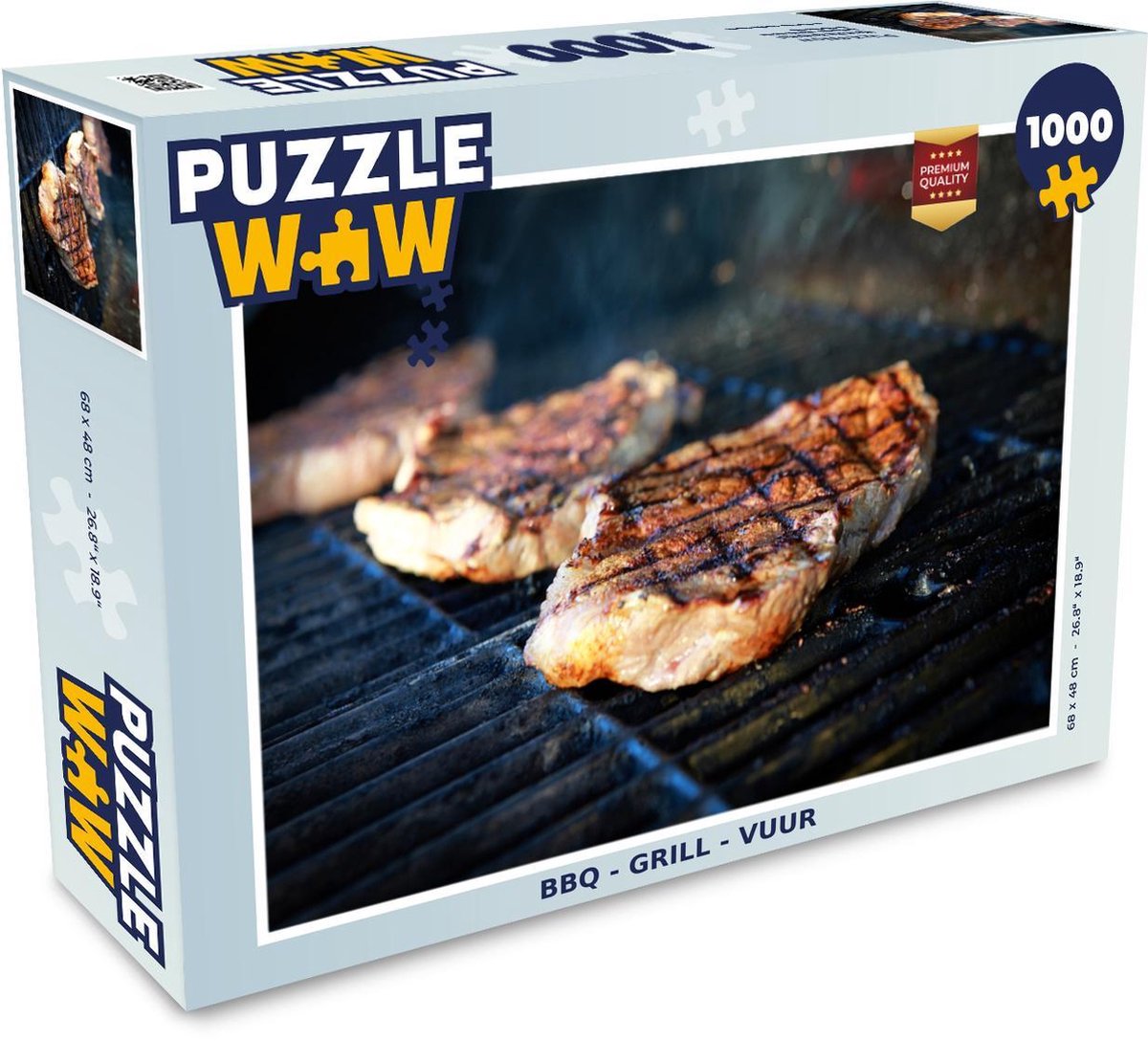 Puzzel - Puzzel 1000 stukjes volwassenen - BBQ - Grill - Kruiden - Legpuzzel