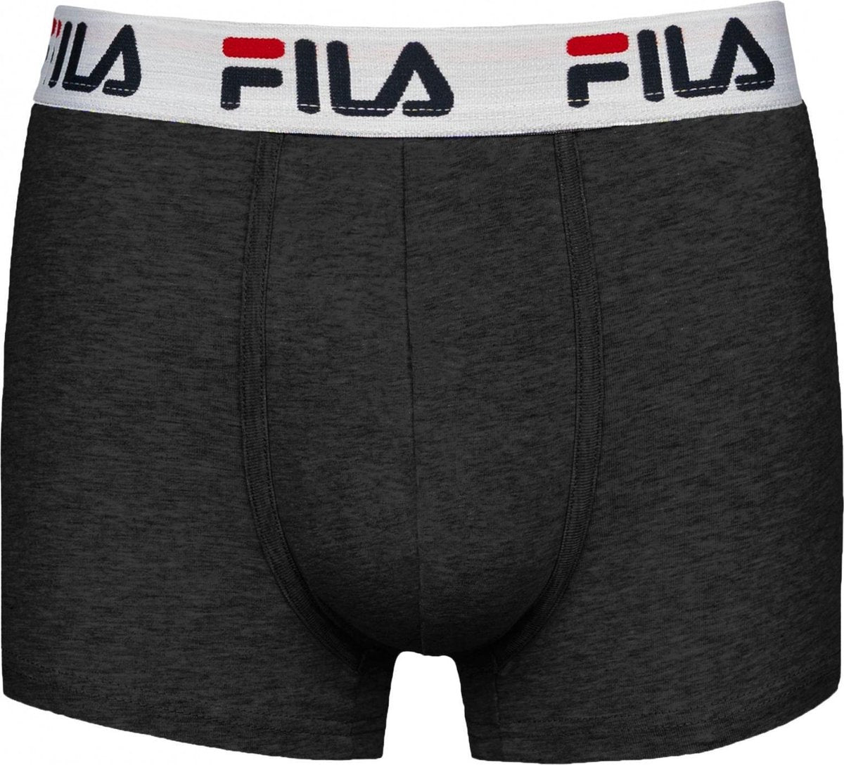 Fila - 2-pack Heren Boxershort - Antraciet - Maat  S
