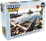 Puzzel 1000 stukjes volwassenen Kaap Gata 1000 stukjes - Onderwater gelopen spoor in Kaap Gata  - PuzzleWow heeft +100000 puzzels