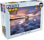 Puzzel - Puzzel 1000 stukjes volwassenen - Auto - IJs - Lucht - Legpuzzel
