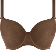 Freya - IDOL UW Moulded Balcony T-Shirt Bra - Coffee Roast - Vrouwen - Maat 80D
