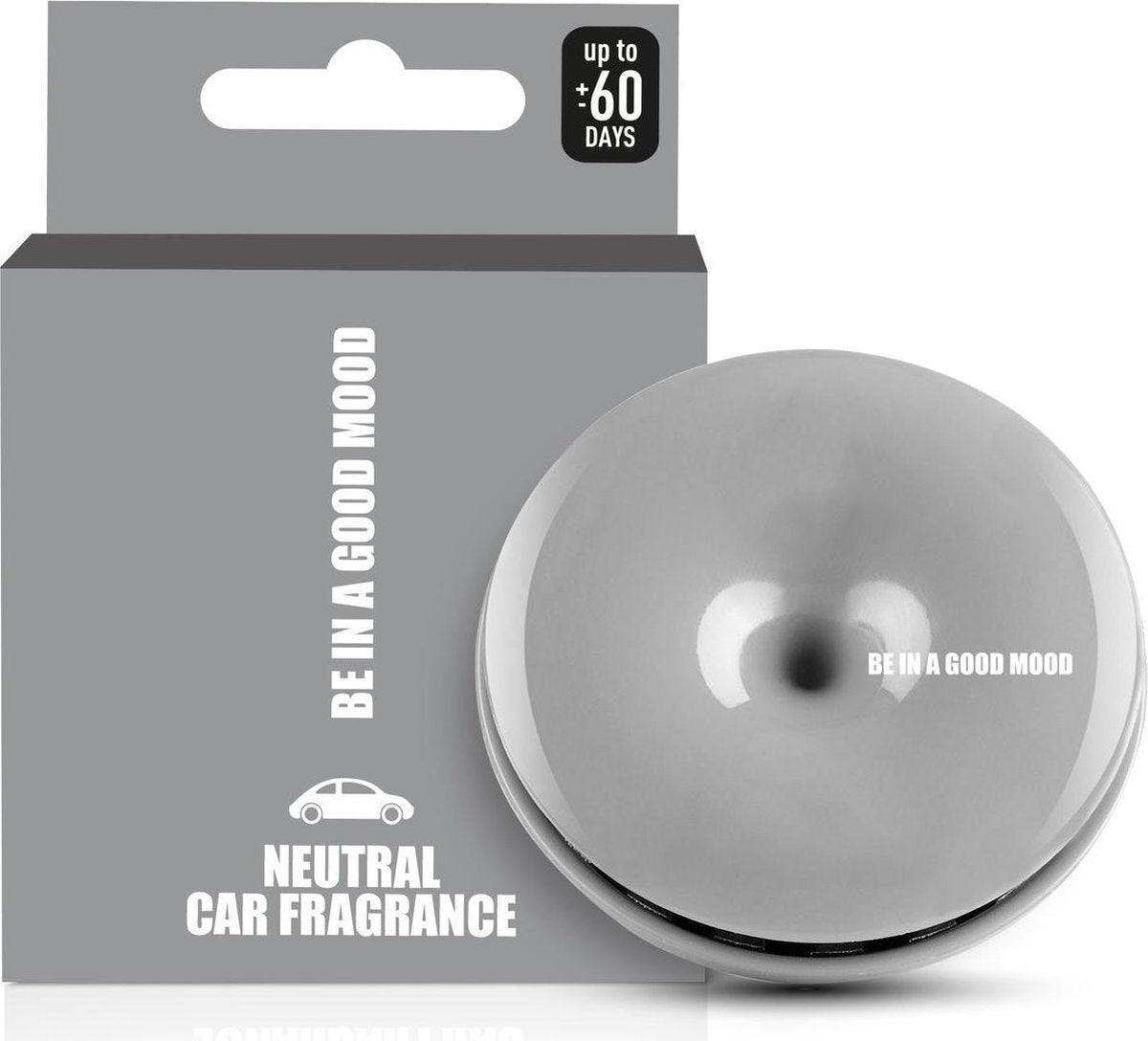 BE IN A GOOD MOOD CAR FRAGRANCES| Etherische oliën | Car Air Freshener met easy-to-use Air Vent Diffuser | Boost Your Mood & Elimineert Onaangename geuren (Neutral)