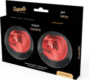 Coquette Chic Desire   Nipple Covers Red 