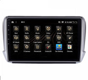 Peugeot 208/2008 navigatie carkit full touch usb android auto carplay android 10