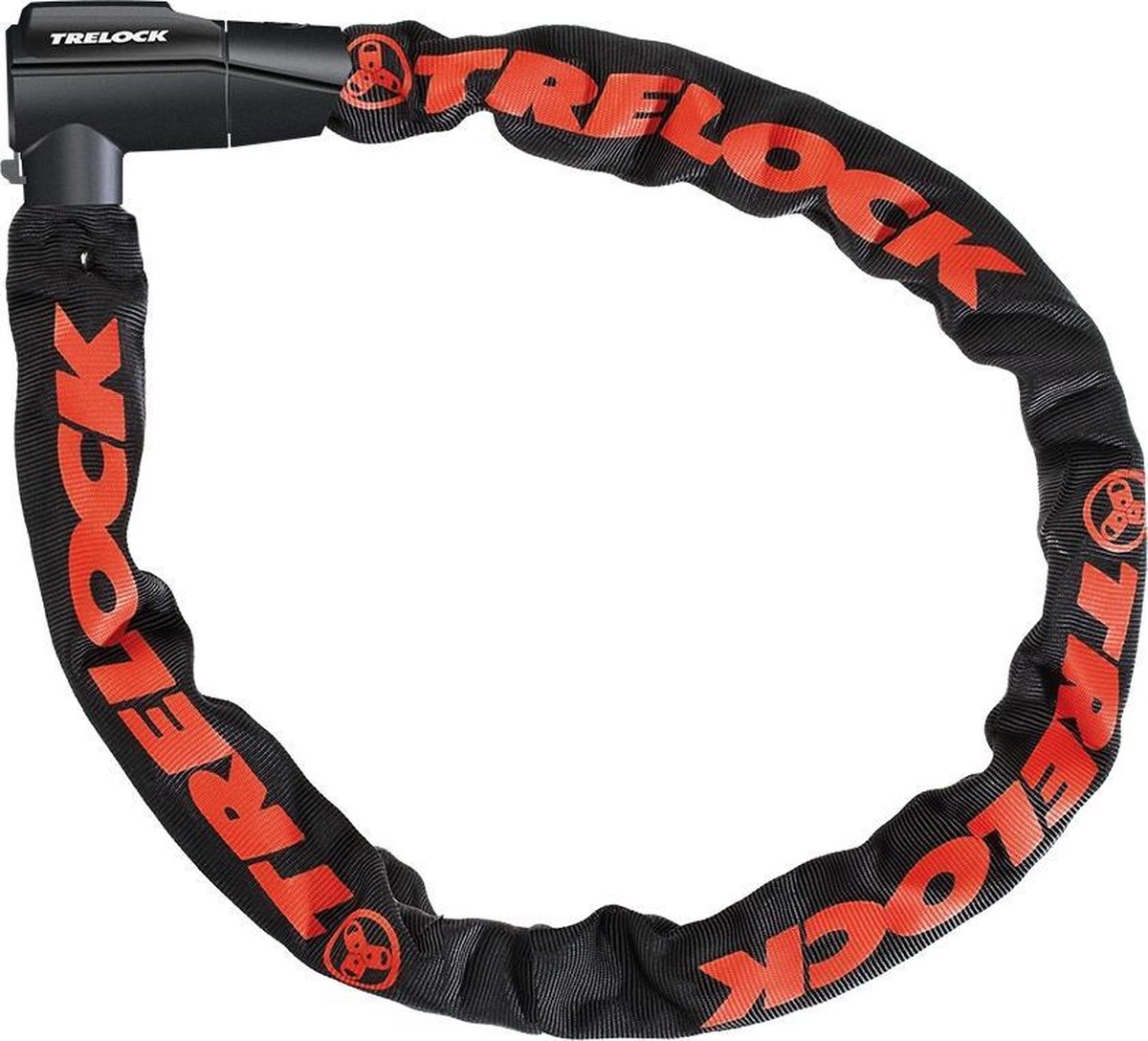 Kettingslot Trelock BC560 - ø8mm - 110cm - zwart