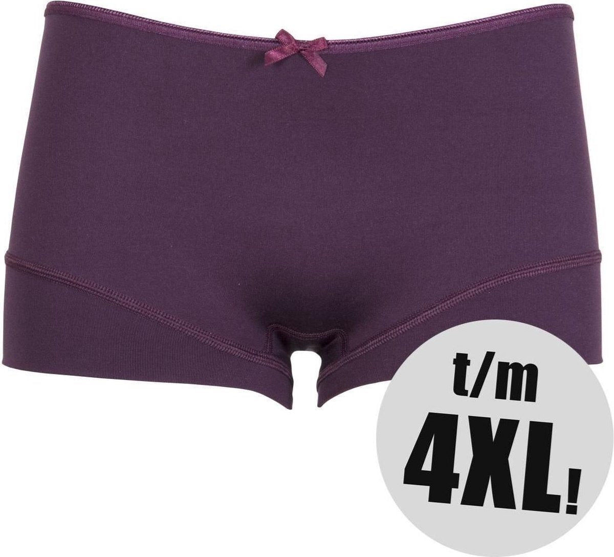 RJ Pure Color Dames Short Aubergine S