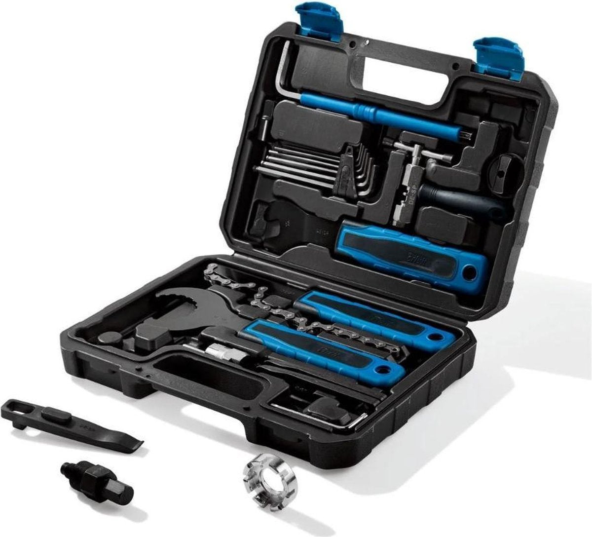 CRIVIT® Fietsgereedschapsset 20 delig - Fiets gereedschapskoffer -  Fietsreparatie
