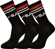 Fila - 6-pack Sokken - Zwart - Maat 35-38