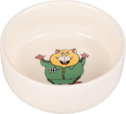 Eetpot knaagdier marmo keramisch rond wit 8