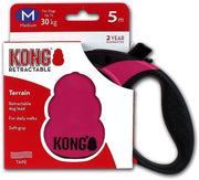 KONG Retractable Leash Terrain - M - Roze