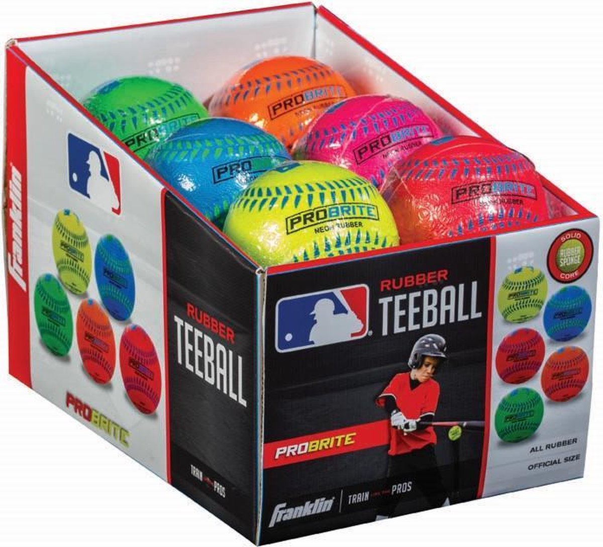 Franklin rubber probrite teeball | 23cm | official size | 12stuks