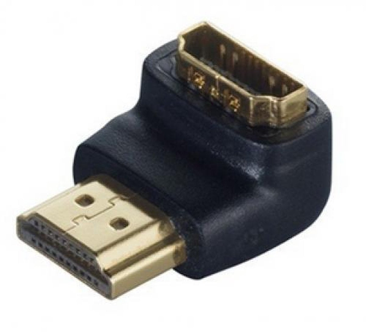 HDMI female naar HDMI male 90 graden - HDMI vrouwelijk naar HDMI mannelijk 90 graden
