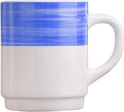 Arcoroc Brush Servies - Beker - Blauw - 25cl - (Set van 6) En Yourkitchen E-kookboek - Heerlijke Smulrecepten